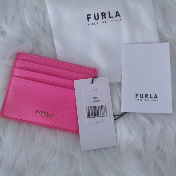 NEW Furla cardholder full inclusion w/box & dusty - Picture 5 of 10